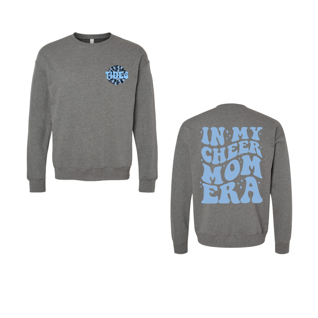 In My Cheer Mom Era Crewneck Sweatshirt - Adult Sizing Only