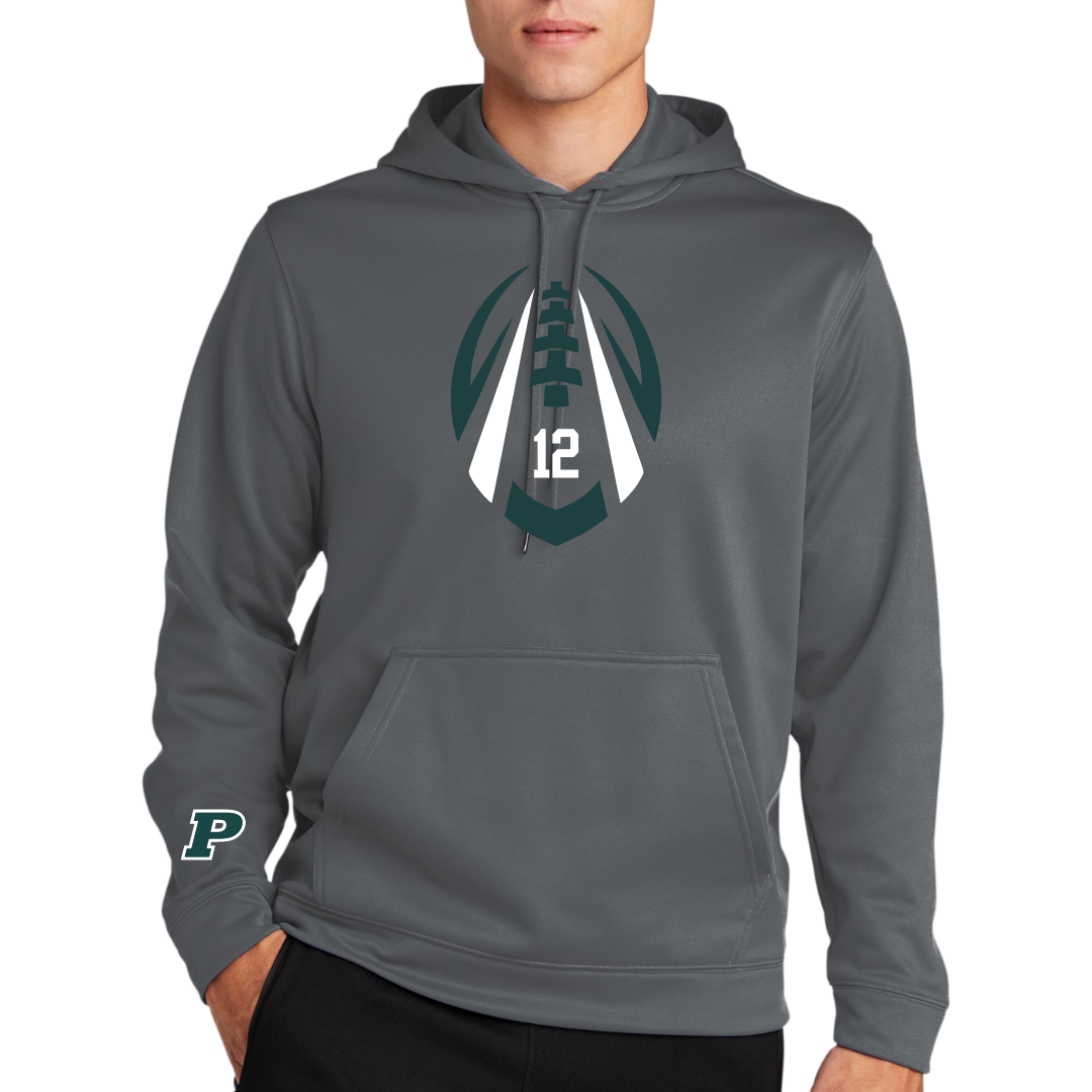 Hawks Football Favorite Player Performance Hooded Sweatshirt- Adult and Youth