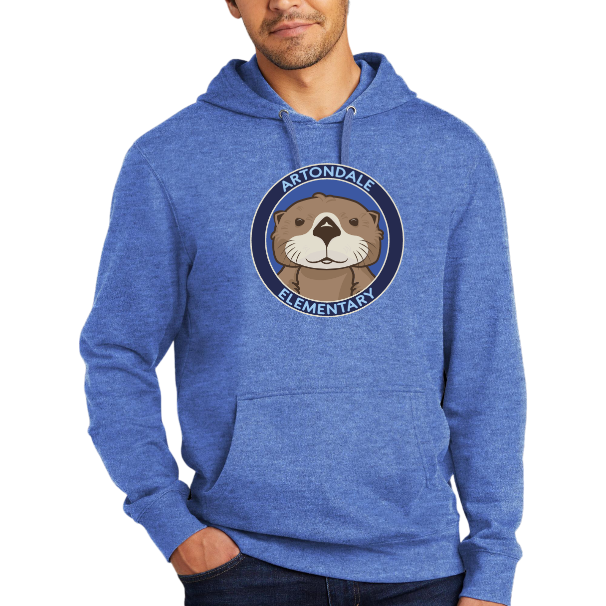 Otter Hooded Large Logo - Adult and Youth Sizes