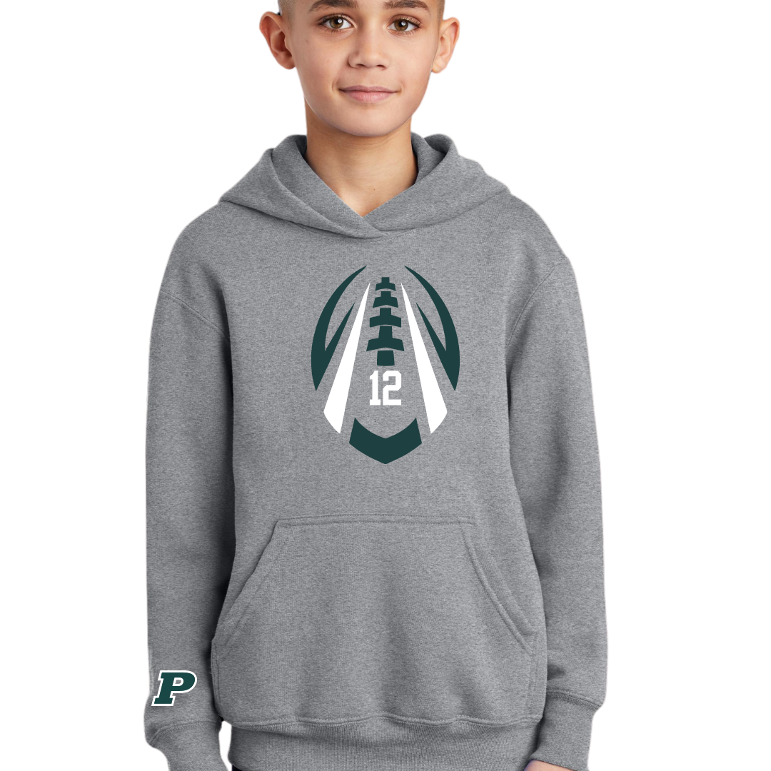 Hawks Football Favorite Player Hooded Sweatshirts- Adult and Youth Sizing