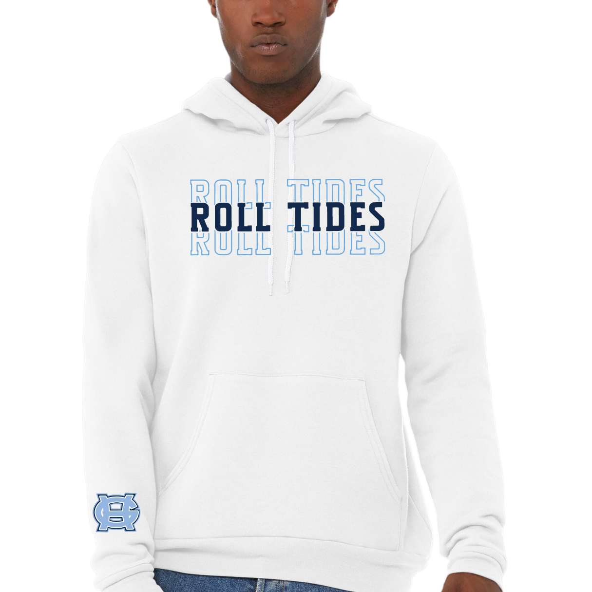 Roll Tides Hooded Sweatshirt - Adult and Youth